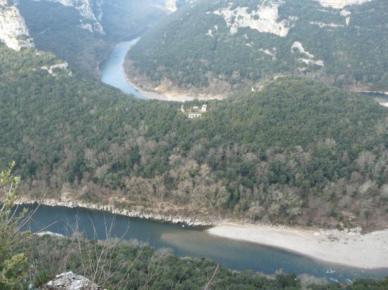 les gorges de l' Ardèche