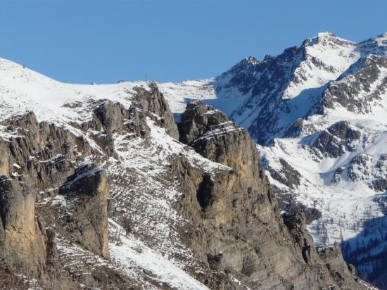 La via ferrata d'Auron en hiver (06)