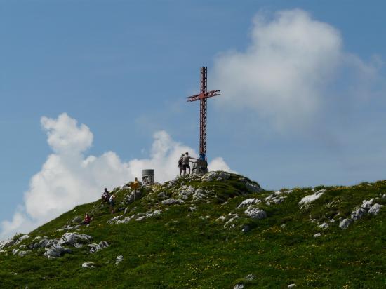 La croix du sommet du grand Som (chartreuse)