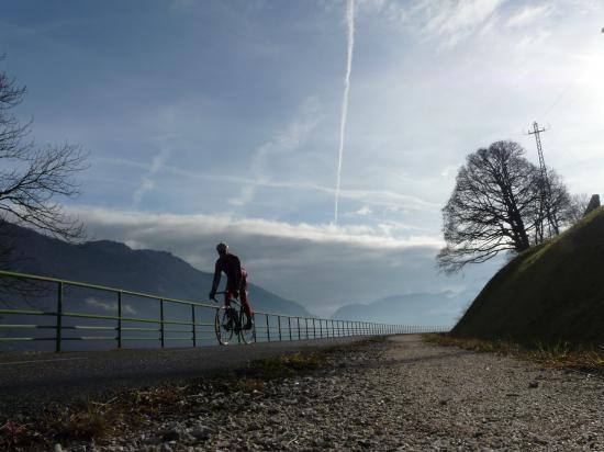 circuit vélo lac d' Annecy