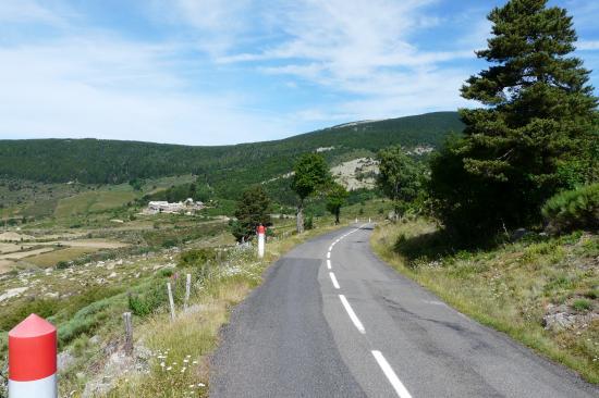 dans la descente du col de Finiels vers ... Finiels