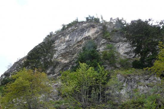 La via ferrata du rocher d' arthouze près d' Orcières-deuxième partie