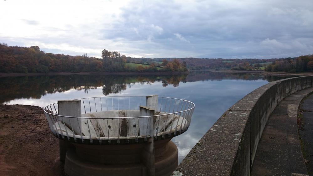 le lac réservoir du Bages