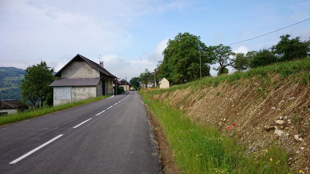 Arrivée à St jean d' Arvey