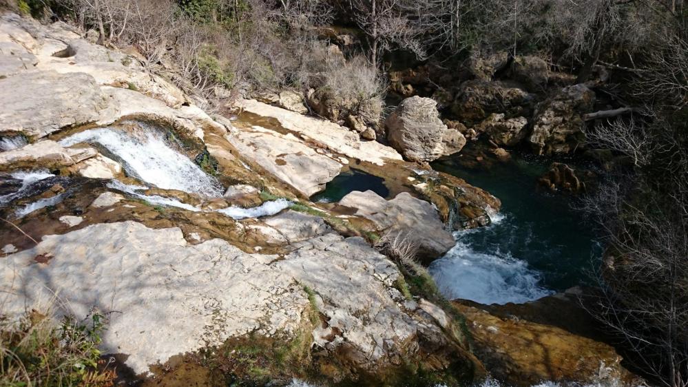 Cascades sur la Vis à Navacelles