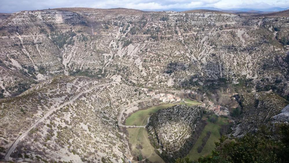 Cirque de Navacelles depuis la Baume d' Auriol