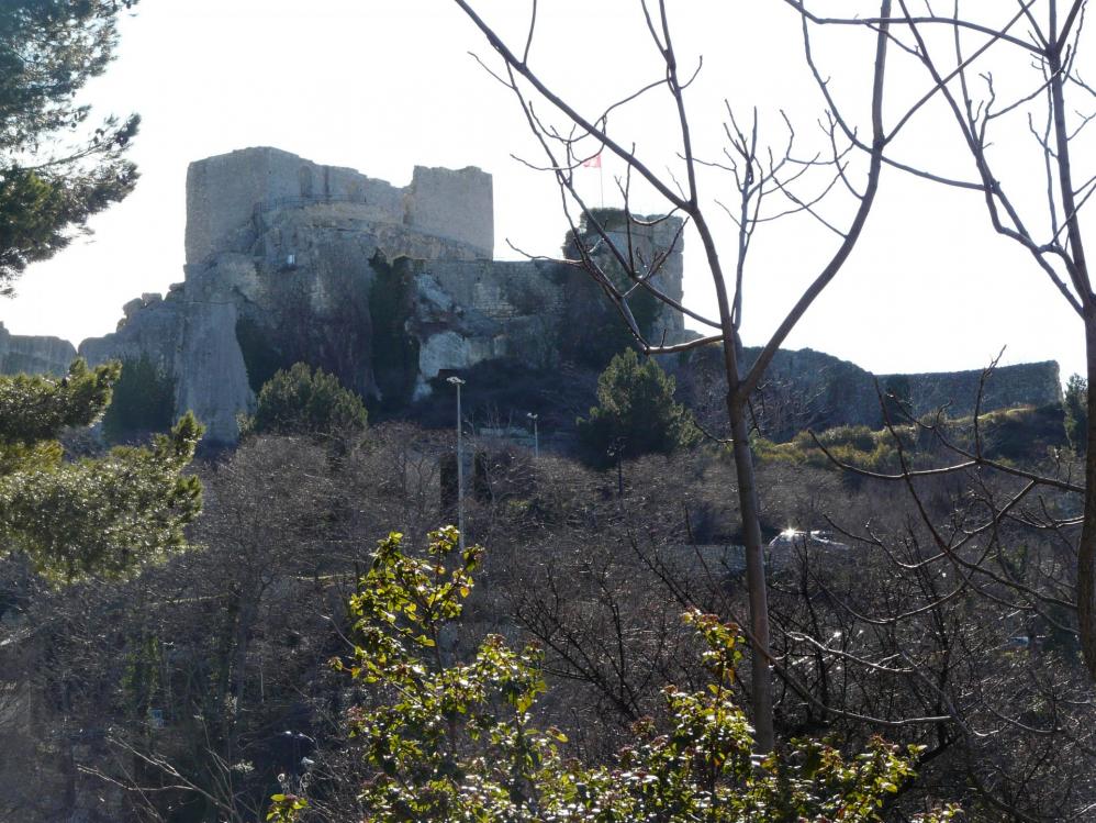 De belles ruines de château également sur le circuit !