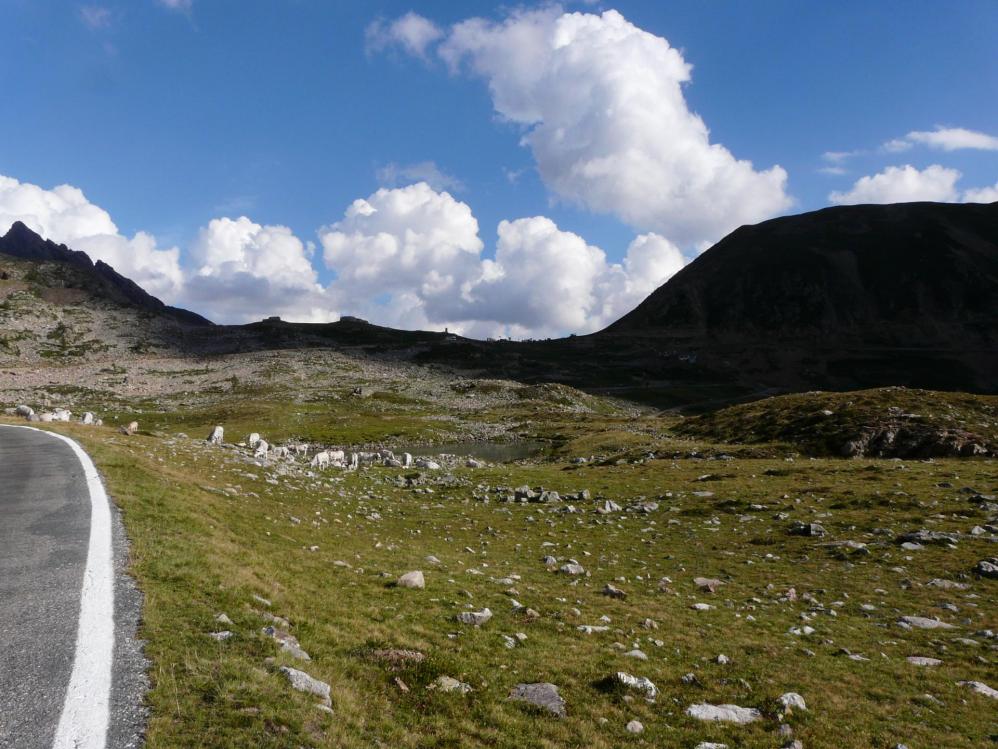 Sommet du col de la Lombarde en vue !