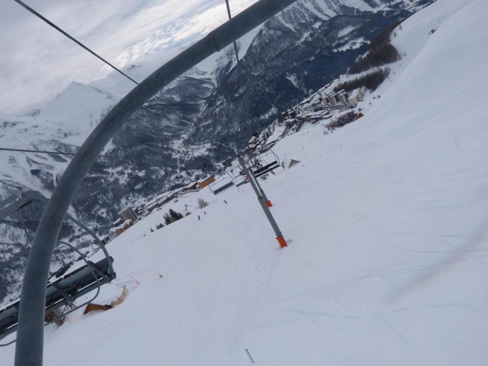 Photos de la station d' Orcières merlette depuis le TS "la bergerie"