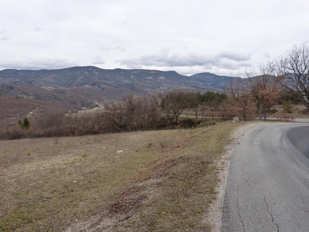 Vers le col d' EY en haut à gauche depuis St Jalle