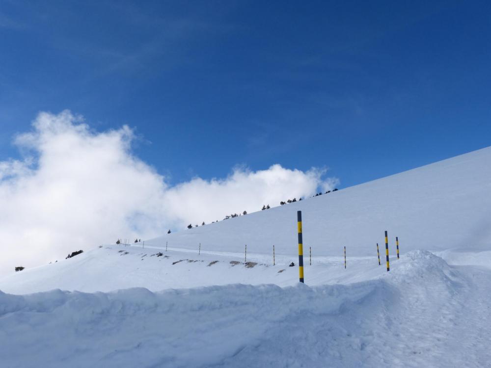 C' est beau le Ventoux sous la neige !