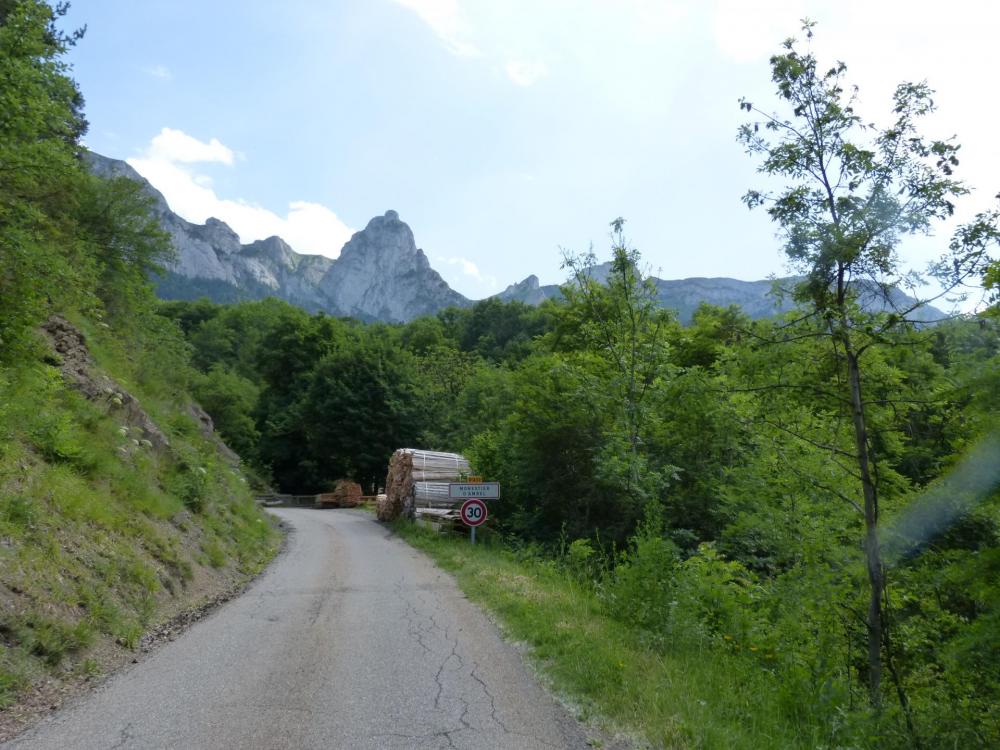 Arrivée à Le Monastier d' Ambel