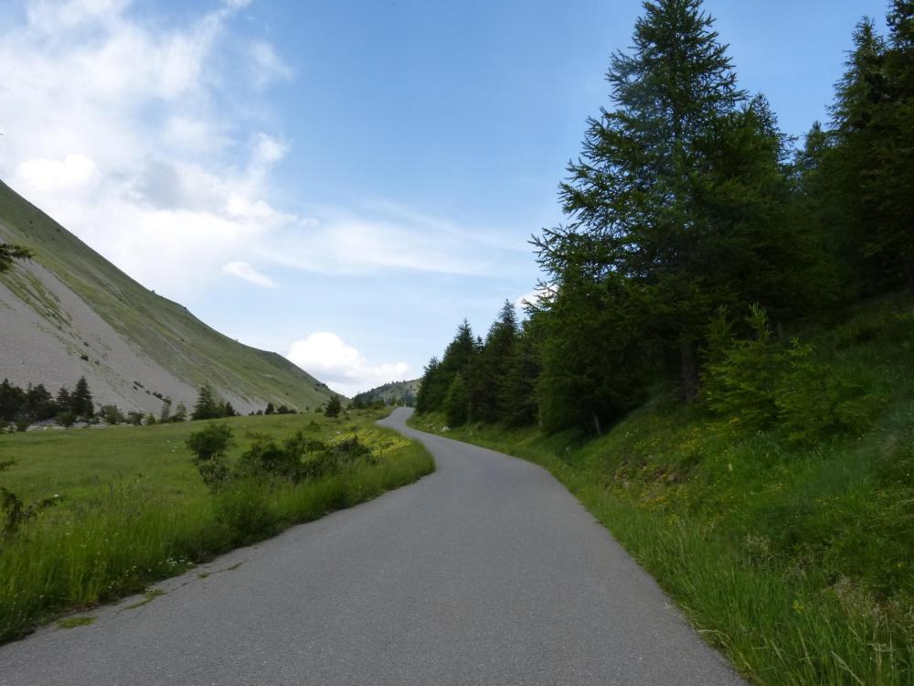 Col du Noyer en vue !