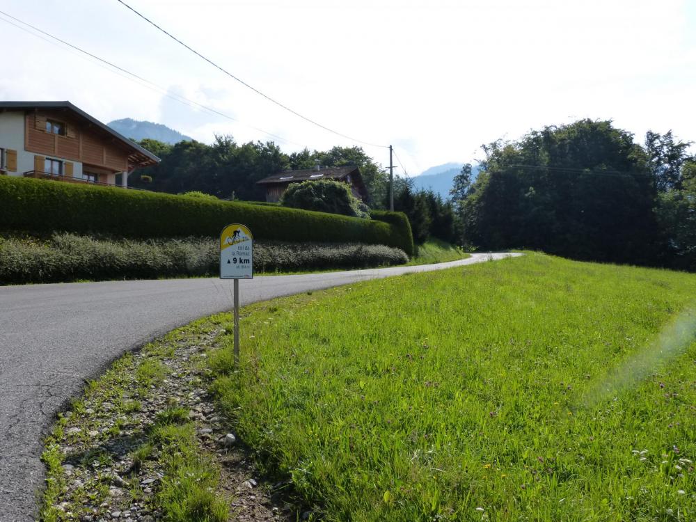 Dans le col de la ramaz