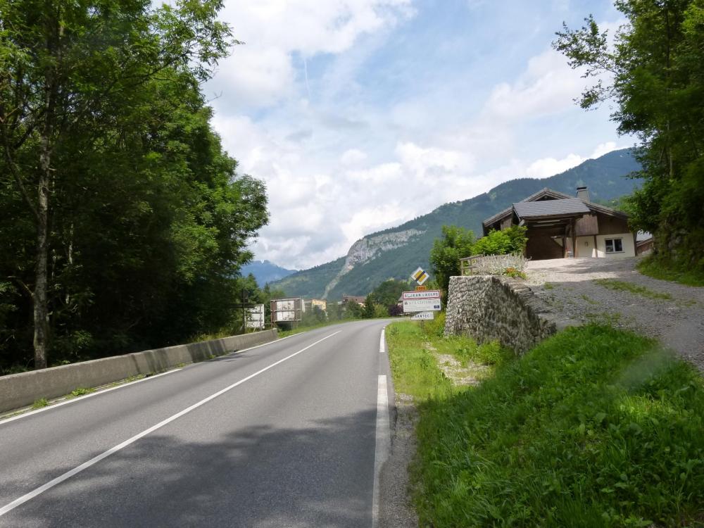 Arrivée à St Jean D'Aulps