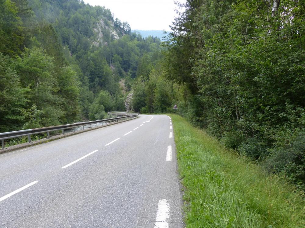 descente de la vallée de la Dranse de Morzine