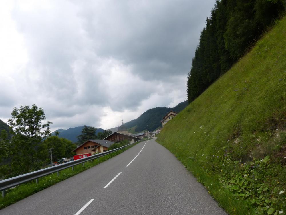 Retour à Bellevaux par une partie du col de  jamaz