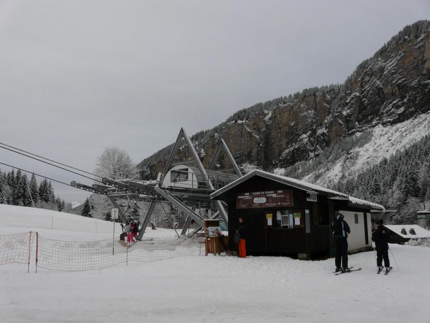 Départ aux Prodhains (sous Avoriaz)