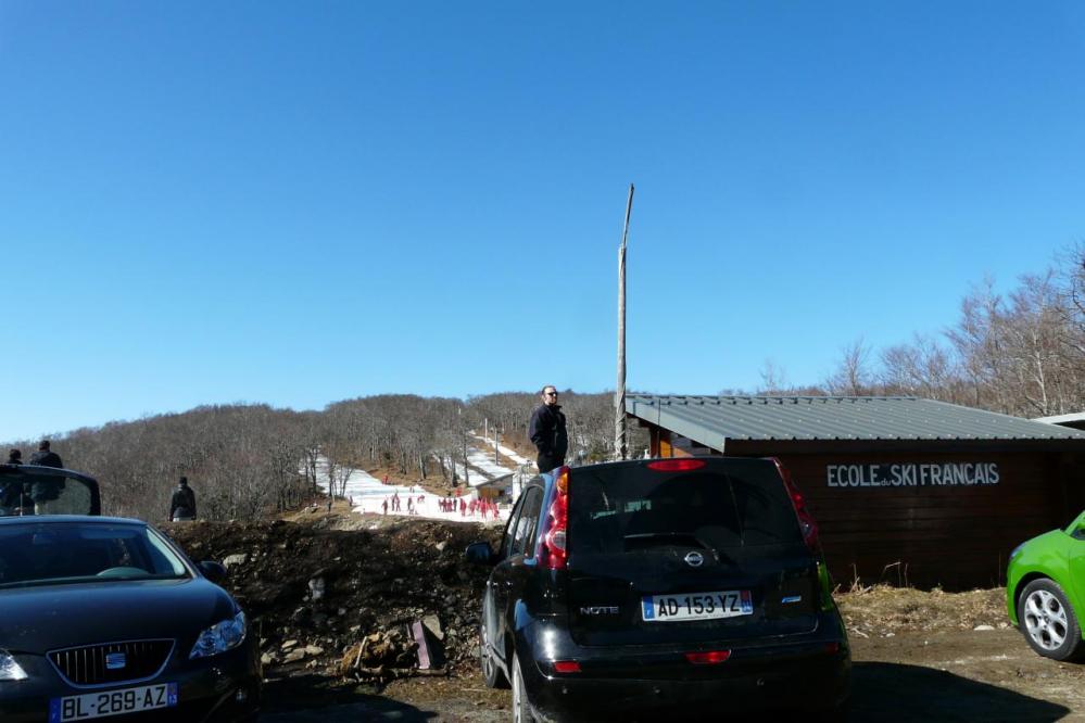 station de Prat Peyrot (mont Aigoual)