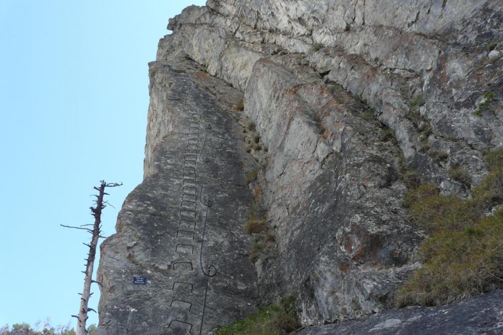 la partie la plus impressionnante de Rocca Clari à Clavière