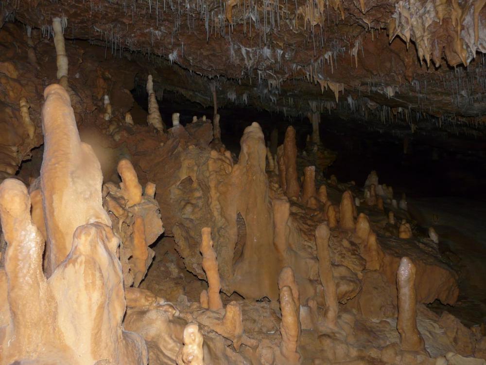 les stalagmites