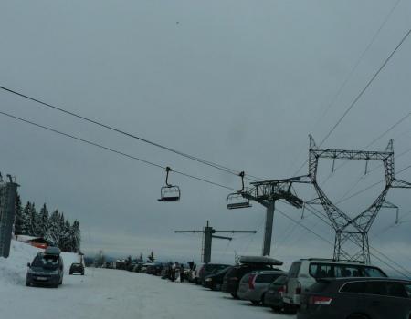 parking du haut de la station du lac blanc