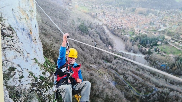 Via ferrata du Roc d' Anglars