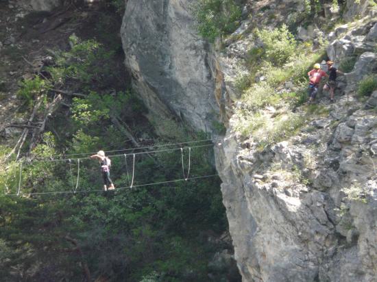 Pont thibétain -Rois mages-Aussois-Savoie-2009