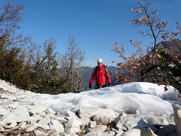 Sortie de la via ferrata du Claps