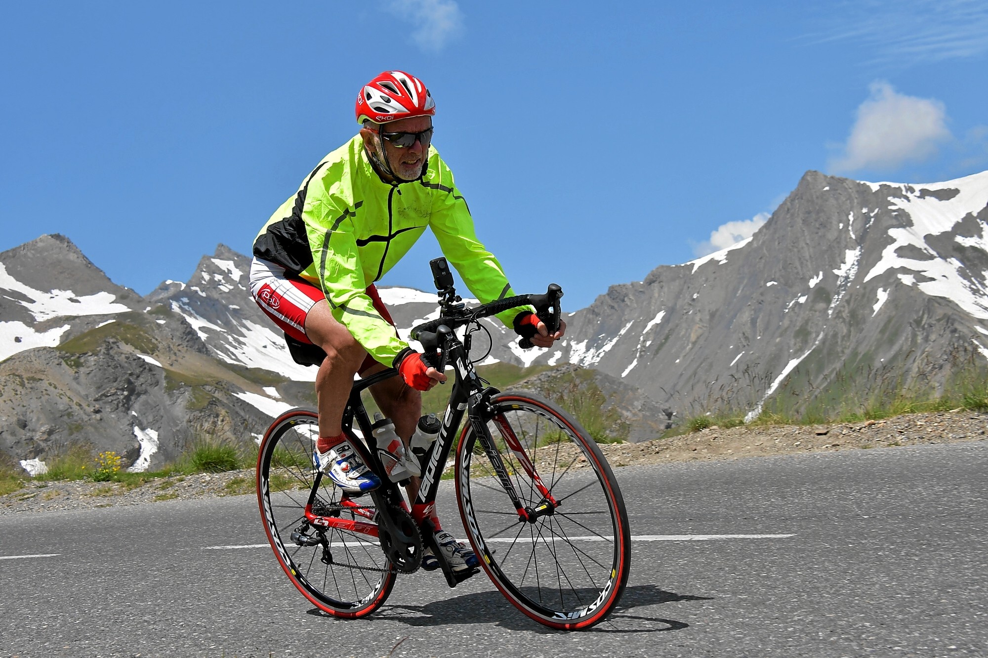 Descente du Galibier