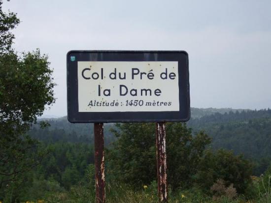 Montée à vélo du col du Pré de la dame