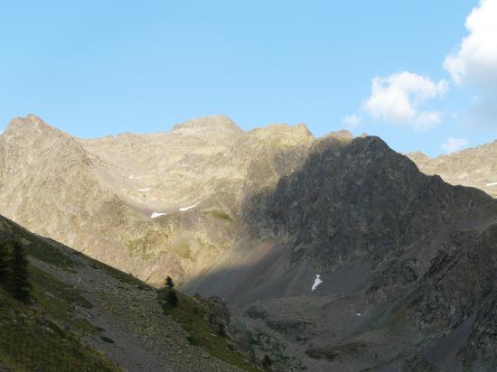 Le Ténibre vu  depuis plan du Ténibre