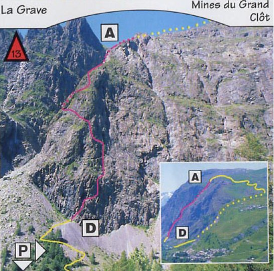 via ferrata des mines du Grand Clôt