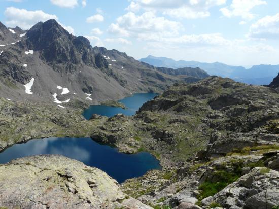 Lacs du Cimon avant Rabuons -Mercantour-2009