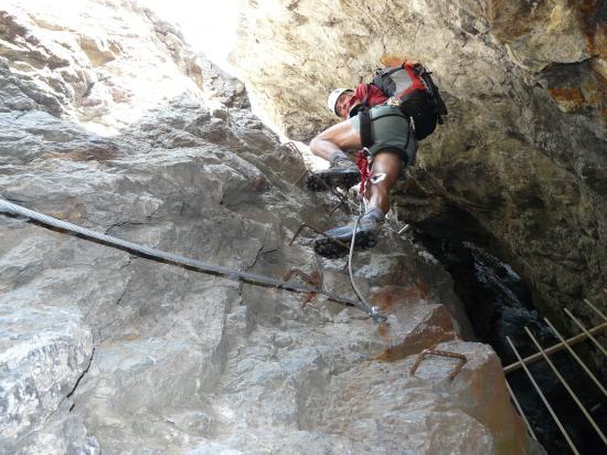 Via ferrata les mines du Grand Clôt