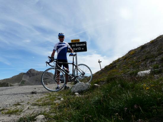 Col du Granon à vélo