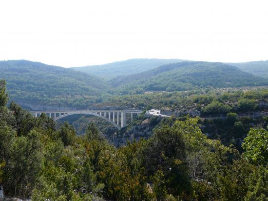 Le pont de l'Artuby-Verdon