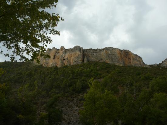 Vue d'ensemble de la via de Digne