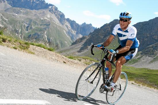 Montée du Galibier sous le tunnel