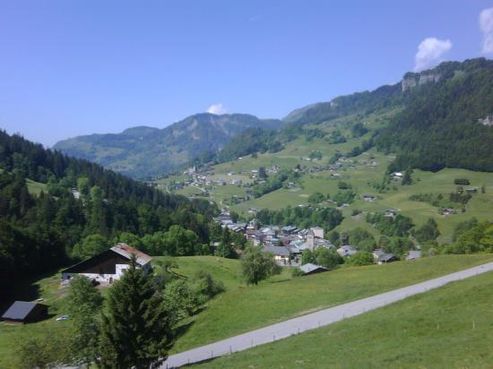 Montée à vélo du col de la Croix Fry