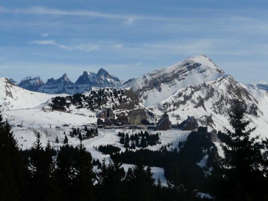 Ski Avoriaz depuis les Prodhains