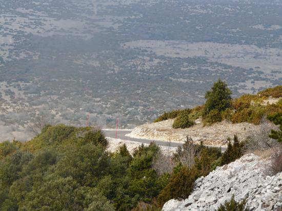 montée vers le mont sainte Baudille