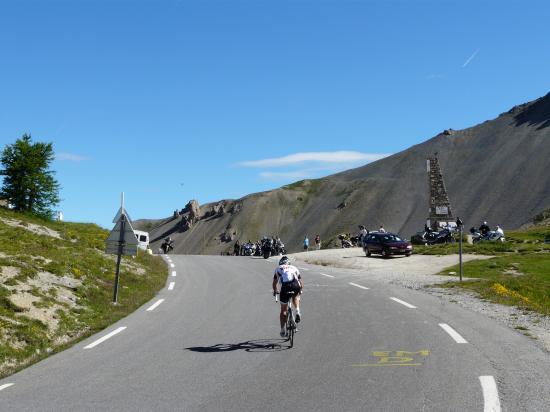 Col de l'Izoard à vélo      Arvieux     Hautes Alpes