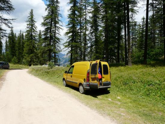 parking col de Pousterle - via de Tournoux