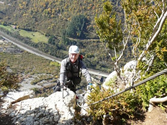 la sortie de la via d'Hostias ...ouf ! terminé! ... je reviendrai !