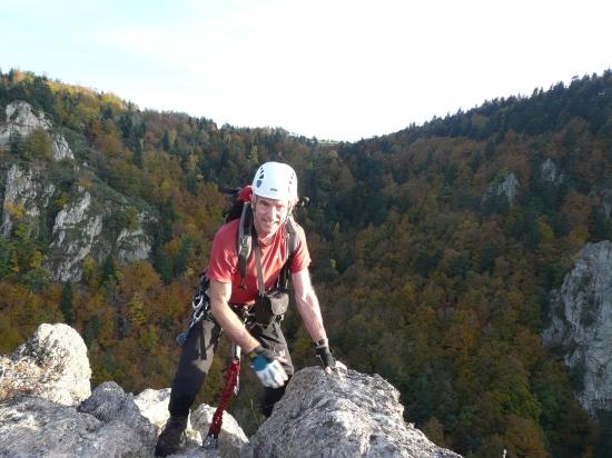 beau parcours sur les rochers de la Miramande