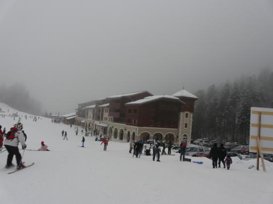 Les nouveaux bâtiments de la station de la Bresse- Vosges