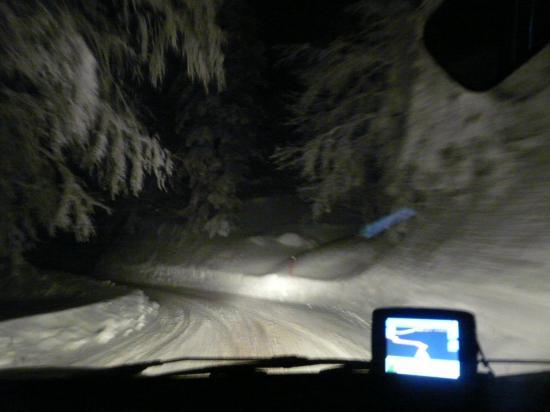 Rallye sur neige de nuit ! Col de Menèe