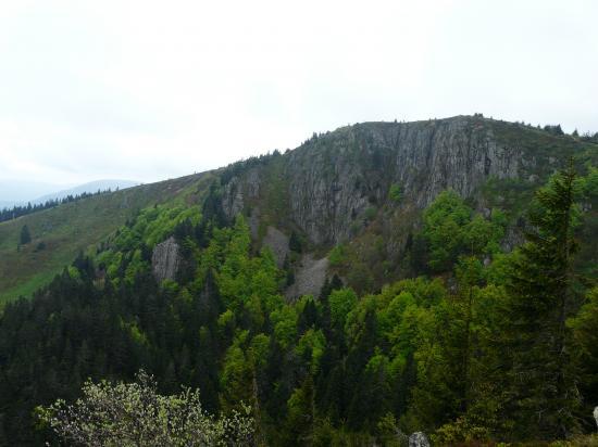 Les rochers du Tanet - futur via ferrata vosgienne ?