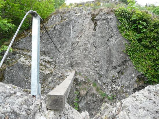 la première poutre de la via de Bussang